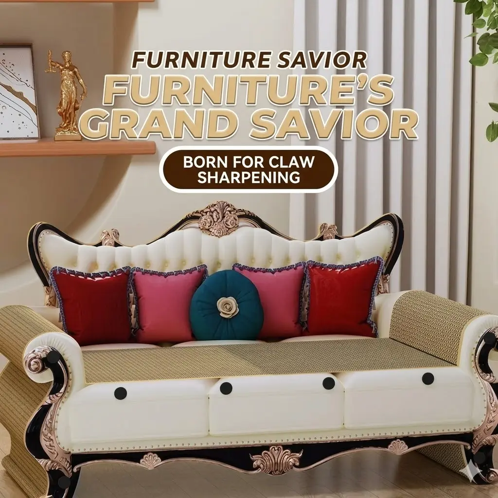 Sofa-Shaped Cat Scratcher & Lounge -Free Shipping