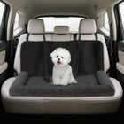 Elevated dog car seat bed
