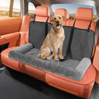 Elevated dog car seat bed