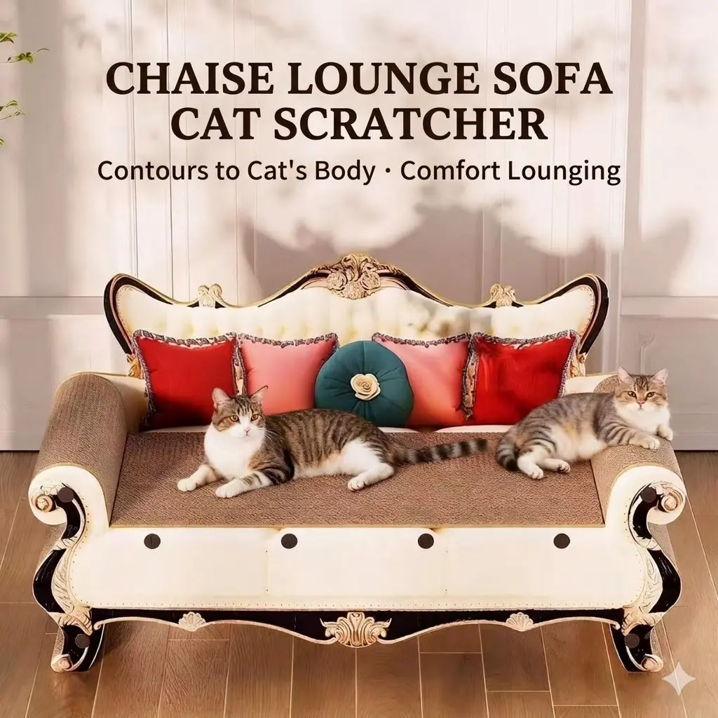 Sofa-Shaped Cat Scratcher & Lounge -Free Shipping